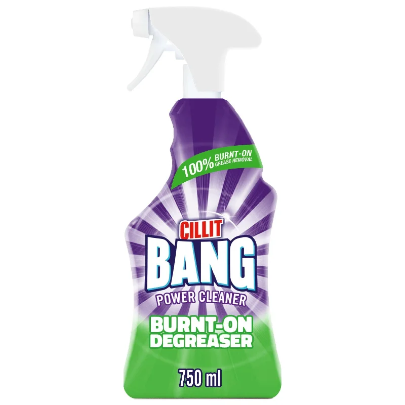 - Air box TSA certified check-inCillit Bang Kitchen Degreaser 750ml