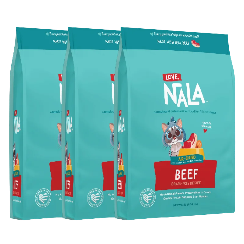    - Where to buy imported cat food  SAVE BIG - 3x Beef Grain Free Recipe Air-Dried Adult Cat Food 1lb bag