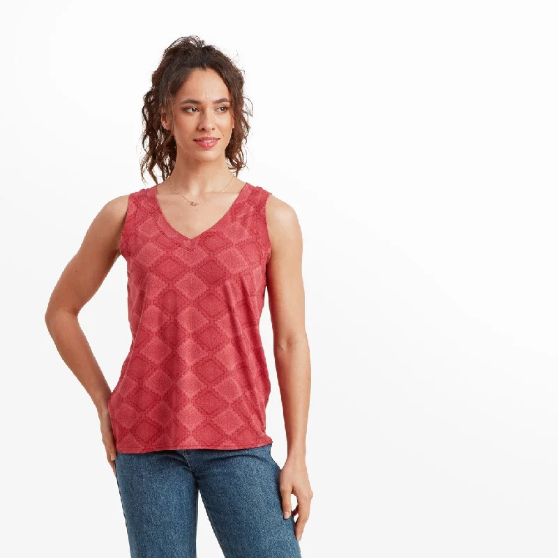 - Degradable pet feces bagWomen's Neha V-Neck Tank - Mineral Red Barely There