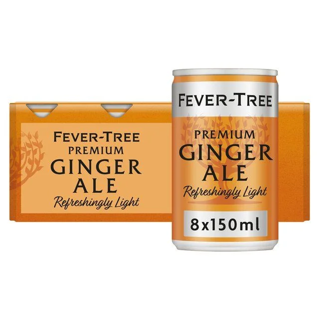 - Summer pet ice matFever-Tree Refreshingly Light Ginger Ale Cans   8 x 150ml