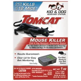 - Remote interactive pet feederMouse Bait Station, Sealed, Disposable