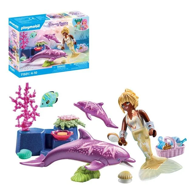  -Anti-scratch sofa protective coverPlaymobil 71501 Princess Magic Mermaid with Dolphins