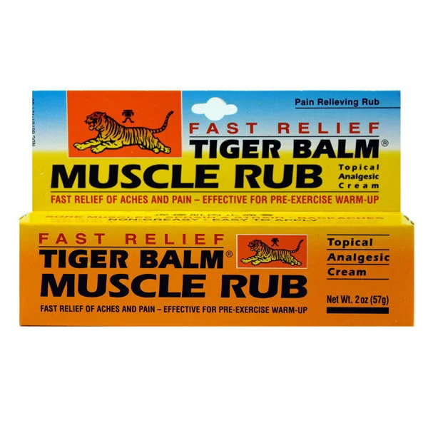 - Organic cotton dog bibsTiger Balm Tiger Balm Muscle Rub (2 oz) #18993