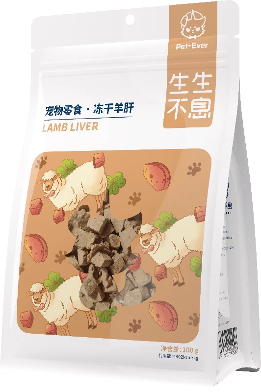 Pet ProductsPet-Ever - Cat Freeze-Dried Snack Lamb Liver Recipe