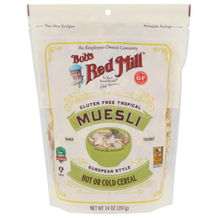 - Automatic temperature adjustment cat bedBob's Red Mill - Cereal Muesli, Tropical, 14 OZ - Pack of 4