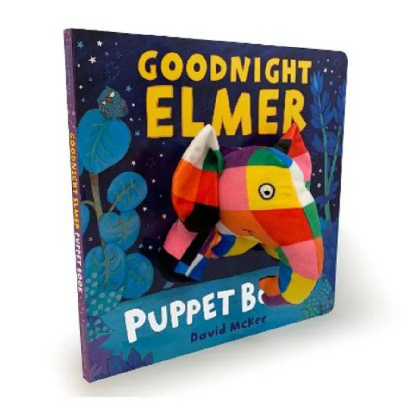 - Climbing pet constant temperature heating padHardback Goodnight, Elmer Puppet Book by David McKee