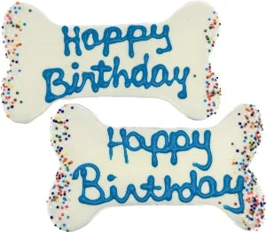 - Pet fence foldable indoorHappy Birthday Dog Cookie 5.5" - Blue Bone