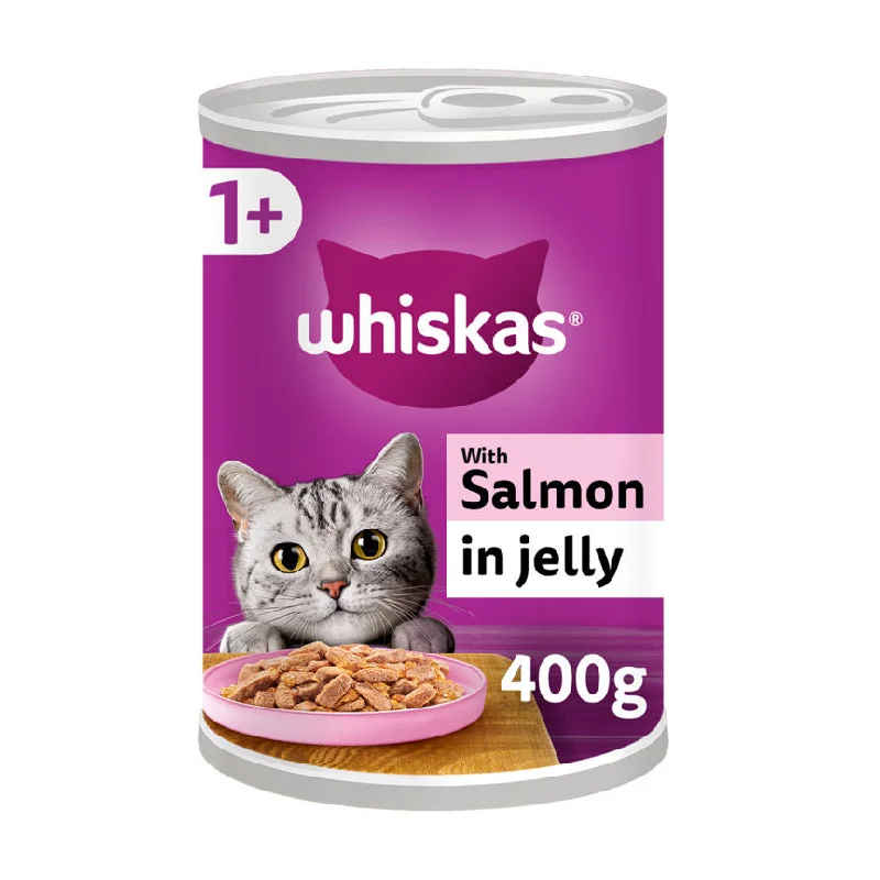    - How is Bricky cat food?  Whiskas Adult Wet Cat Food Salmon in Jelly Tin