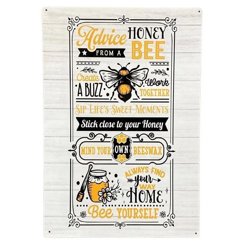 - Elderly dog ​​joint care mattressAdvice From A Honey Bee Sign Metal Wall Mounted - 41cm