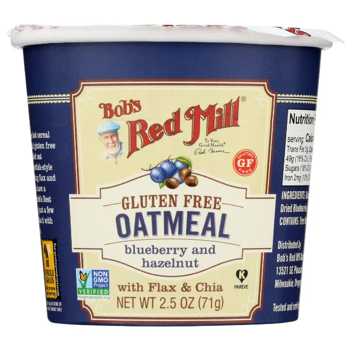 - Pet monitor with cameraBOBS RED MILL OATMEAL CUP HAZLENUT BLUEBERRY, 2.5 OZ - Pack of 12