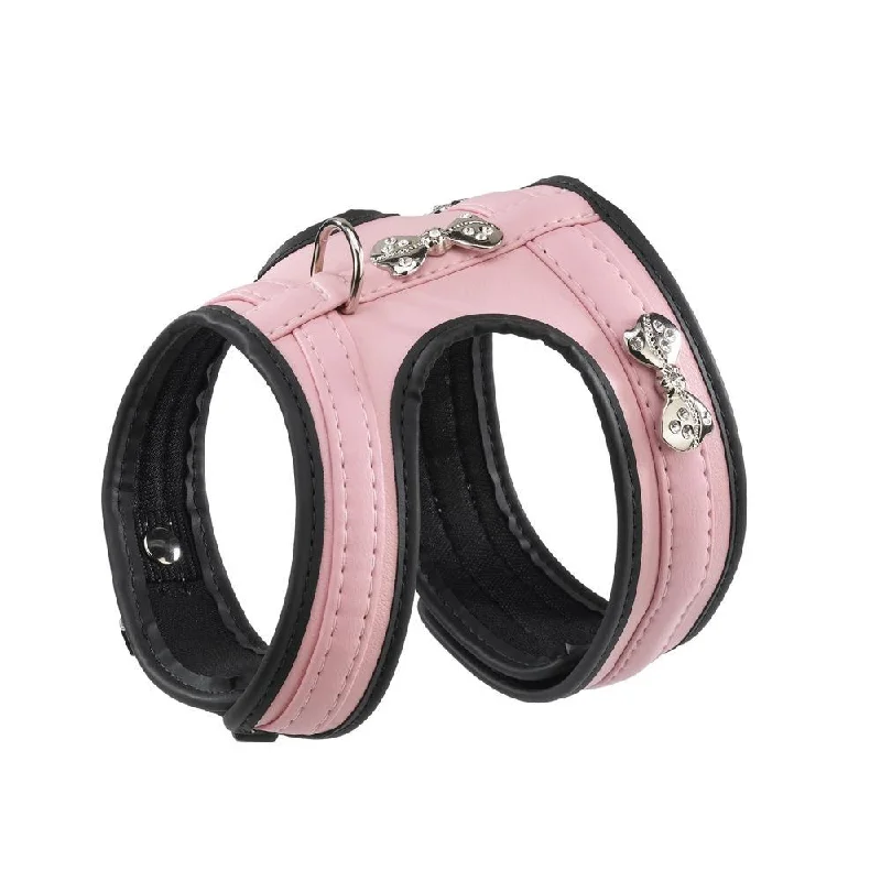 Ferplast Joy P Irnitation Leather Harness - L - Pink